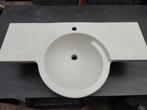 Wastafel Villeroy & Boch Virage 100cm. Kleur pergamon, Ophalen, Gebruikt, 100 tot 150 cm, Minder dan 100 cm