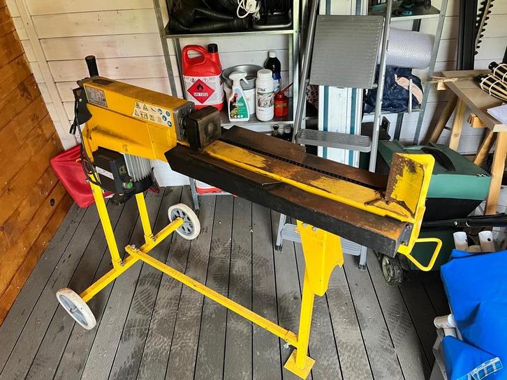 Kloofmachine 5 ton - Goede Staat, Tuin en Terras, Kloofmachines, Gebruikt, Liggend, Elektrisch, Ophalen