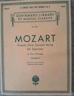 Mozart - 21 Concert Aria's voor Sopraan Vol. II, Ophalen of Verzenden, Gelezen, Artiest, Mozart