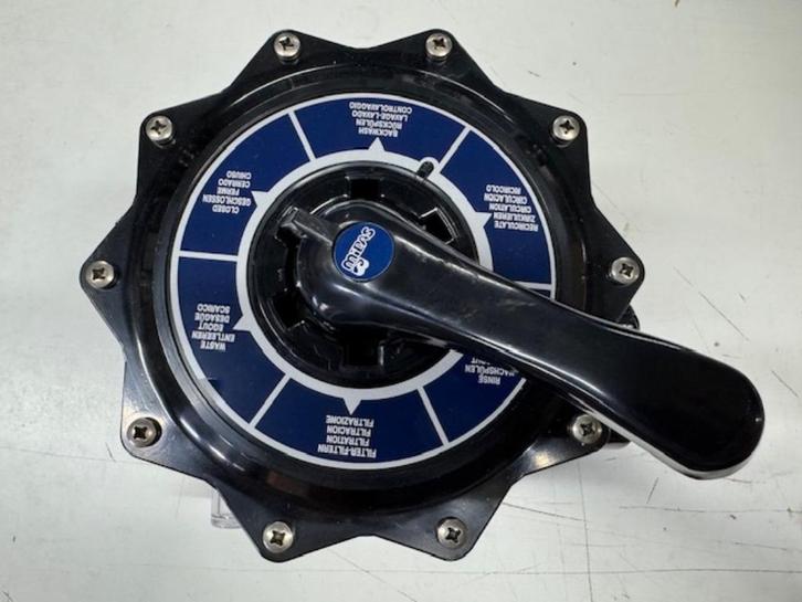 Midas meerwegklep – zeswegklep - zwart, Tuin en Terras, Zwembaden, Nieuw, Minder dan 80 cm, Minder dan 200 cm, Ophalen of Verzenden