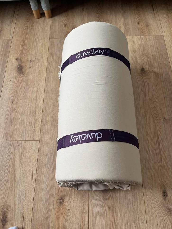 Duvalay topper/ slaapmatje 66x190, Caravans en Kamperen, Slaapmatten, Gebruikt, 1-persoons, Ophalen of Verzenden