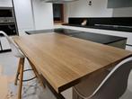 Massief Eiken tafelblad, paneel 120x80x 4 cmA-kwaliteit blad, Ophalen, Nieuw, 150 tot 200 cm, Hout
