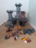 Playmobil zwarte drakenburcht, Kinderen en Baby's, Speelgoed | Playmobil, Ophalen, Gebruikt, Complete set