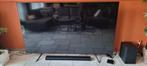 TK: Samsung TV (85 inch) + Soundbar met basbox., Gebruikt, 50 Hz, LCD, Ophalen of Verzenden