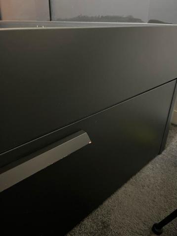 IKEA BRIMNES bedframe 160x200 - Zwart. - afbeelding 9