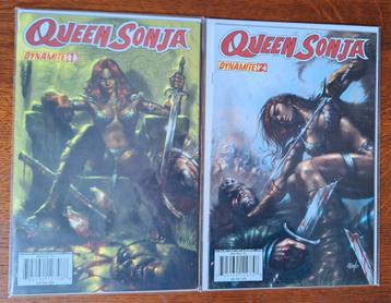 Queen Sonja complete set #1-35 dynamite comics 2009 beschikbaar voor biedingen