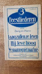 FEESTLIEDEREN  piano, Gebruikt, Ophalen of Verzenden, Artiest of Componist, Piano