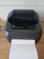 Zebra GK420d labelprinter incl labelrollen (9+3), Ophalen of Verzenden, Zo goed als nieuw, Etiket, Zebra