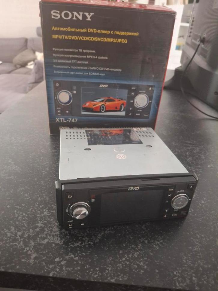 Sony XTL-747 Autoradio DVD Speler, Auto diversen, Autoradio's, Gebruikt, Ophalen of Verzenden