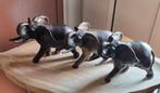 3 x Beeldje olifant - brons, Verzenden, Brons
