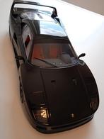 Te koop Kyosho Ferrari F40 high end zwart 1:18, Ophalen of Verzenden, Gebruikt, Kyosho