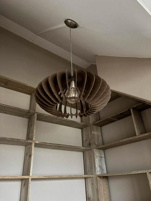 Eglo Cossano 50cm hanglamp (nieuw: € 89), Huis en Inrichting, Lampen | Hanglampen, Zo goed als nieuw, 50 tot 75 cm, Hout, Ophalen
