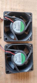 2x Sunon KD2406PTB1 24V Ventilator - Gebruikt, Ophalen of Verzenden, Gebruikt
