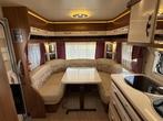 Hobby Prestige 495 UFE bouwjaar 2015 met voortent, Caravans en Kamperen, Caravans, Rondzit, Bedrijf, Overige typen, 4 tot 5 meter