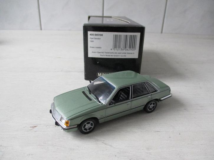 Minichamps Opel Senator 1980, Hobby en Vrije tijd, Modelauto's | 1:43, Nieuw, Auto, MiniChamps, Ophalen