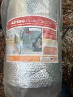 Isolatie dubbel bubble 1.2 x 25 meter, zie foto’s, Minder dan 4 cm, Overige materialen, Dakisolatie, Nieuw