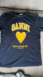 Ganni shirt, Kleding | Dames, Ophalen of Verzenden, Zo goed als nieuw, Korte mouw