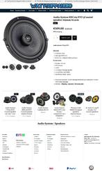 Audio System RXC165 EVO 3 Coaxial speaker 165mm/16.5cm, Auto diversen, Autospeakers, Info@optimount.nl, Nieuw, Ophalen of Verzenden