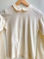 Crème longsleeve, shirt met kraag van Petit Bateau mt. 152, Kinderen en Baby's, Meisje, Nieuw, Ophalen of Verzenden, Petit Bateau