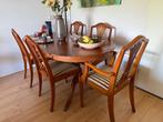 Eettafel met 6 stoelen, Hepplewithe Style,English Dining Set, Ophalen, 200 cm of meer, 50 tot 100 cm, Vijf personen of meer