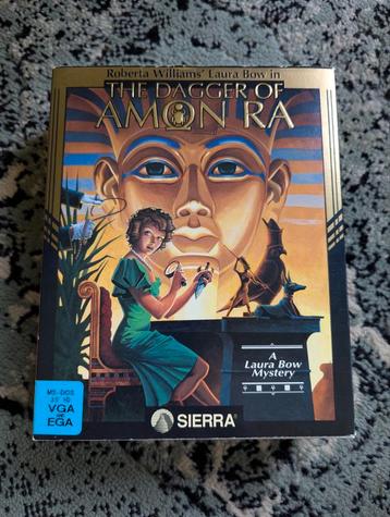Laura Bow in the dagger of amon Ra. Sierra big box pc game beschikbaar voor biedingen