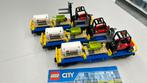 SB2135 Lego trein wagon 60052 3 stuks !!, Kinderen en Baby's, Speelgoed | Duplo en Lego, Ophalen of Verzenden, Zo goed als nieuw