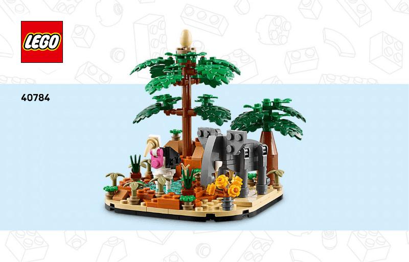 Lego | GWP | Afrikaanse savanne diorama | 40784, Lego, Lego, Nieuw, https://legohouse.com/en-gb/info/contact-us/