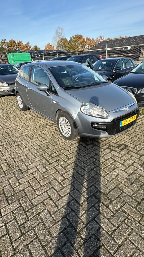 Fiat Punto 1.3 Multijet 62KW 3DR 2012 Grijs, Auto's, Fiat, Bedrijf, Punto, Diesel, B, Hatchback, Handgeschakeld, Origineel Nederlands