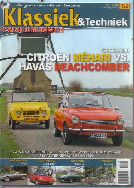 Klassiek & Techniek 122 2008 : Alfa Romeo Spider - TVR S, Boeken, Auto's | Folders en Tijdschriften, Gelezen, Algemeen, Ophalen of Verzenden
