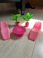 Barbie setje tuin en muziek, Ophalen, Gebruikt