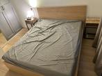 Ikea bed and Beter Bed mattress, Ophalen, Gebruikt, Beige, Tweepersoons