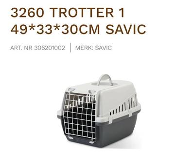 Transportkooi kleine hond of kat. Antraciet/grijs. Keurig. beschikbaar voor biedingen