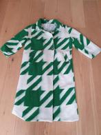Groen/witte wollen Lumina jas L., Kleding | Dames, Jassen | Zomer, Maat 42/44 (L), Lumina, Ophalen of Verzenden, Zo goed als nieuw