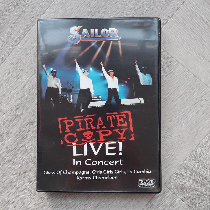 Sailor ‎/ Live! In Concert, at the Swan Theatre 2002, Cd's en Dvd's, Dvd's | Muziek en Concerten, Zo goed als nieuw, Muziek en Concerten