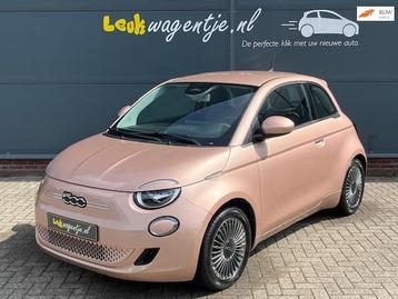 Fiat 500 e Icon 42 kWh *rose gold *keyless *carplay *climate beschikbaar voor biedingen