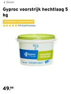 Gyproc voorstrijk hechtlaag 5 kg, Doe-het-zelf en Verbouw, Ophalen, Nieuw, Wit