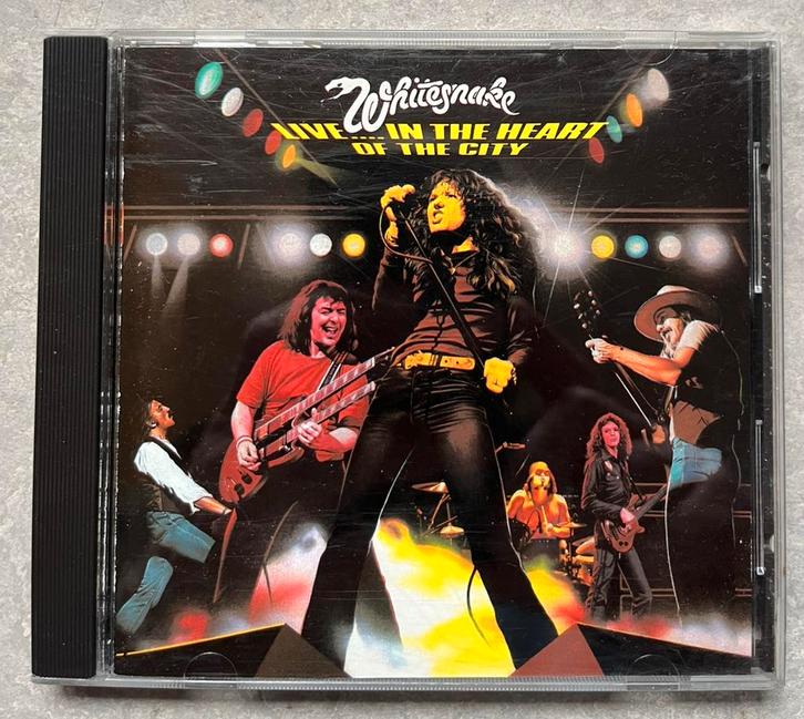 Whitesnake - Live... In The Heart Of The City (cd hardrock), Cd's en Dvd's, Cd's | Hardrock en Metal, Zo goed als nieuw, Ophalen of Verzenden
