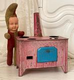 Brocante oud blikken kinder fornuisje, Ophalen of Verzenden