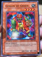 Yu-Gi-Oh! Goblin of Greed DCR 1st Edition !, Verzenden, Zo goed als nieuw, Losse kaart