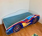 Autobed - incl. matras en 2 matrashoezen, Kinderen en Baby's, Kinderkamer | Bedden, Ophalen, 70 tot 85 cm, Zo goed als nieuw, Matras