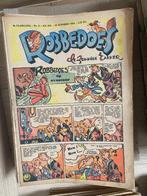 Weekbladen Robbedoes (vanaf '42) en Robbedoes bijlagen, Boeken, Meerdere stripboeken, Ophalen of Verzenden, Gelezen