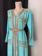 Takshita Takchita Marokkaanse jurk, Maat 38/40 (M), Overige typen, Blauw, Ophalen of Verzenden