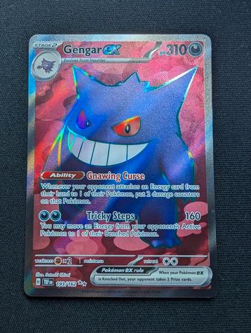 Gengar ex 193/162 (Set: Temporal Forces) beschikbaar voor biedingen