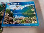 Mooie legpuzzel, 1000 stukjes. Landscape Collection, Hobby en Vrije tijd, Ophalen, 500 t/m 1500 stukjes, Zo goed als nieuw