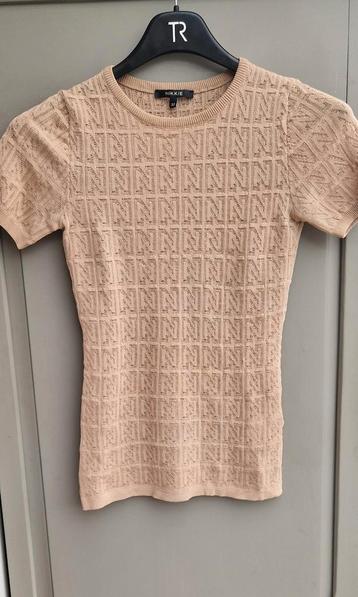 Beige nikkie top maat 32 beschikbaar voor biedingen