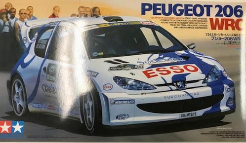 Coelianmodels, Tamiya 24221, Peugeot 206 WRC, 1/24, € 42,99, Hobby en Vrije tijd, Modelbouw | Auto's en Voertuigen, Nieuw, Auto