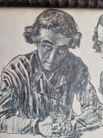JAN TOOROP, ets 1909 VERKOCHT, Ophalen of Verzenden