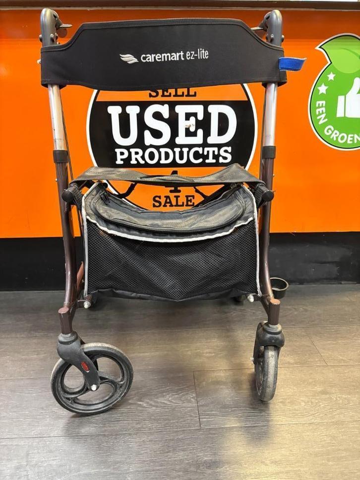 Rollator Caremart EZ-lite | In goede staat, Diversen, Rollators, Zo goed als nieuw, Lichtgewicht, Opvouwbaar, Ophalen of Verzenden
