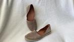 SUEDE ESPADRILLES van ANNE ROCKS, Beige, Ophalen of Verzenden, Zo goed als nieuw, Espadrilles of Moccasins
