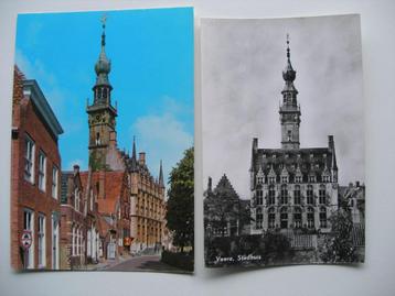 5 ansichten Veere Zeeland, stadhuis, kerk beschikbaar voor biedingen